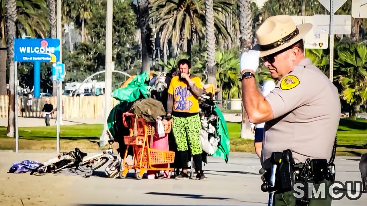 Rangers on Patrol: Ensuring Safe Cleanups of Homeless Encampments at Venice Beach