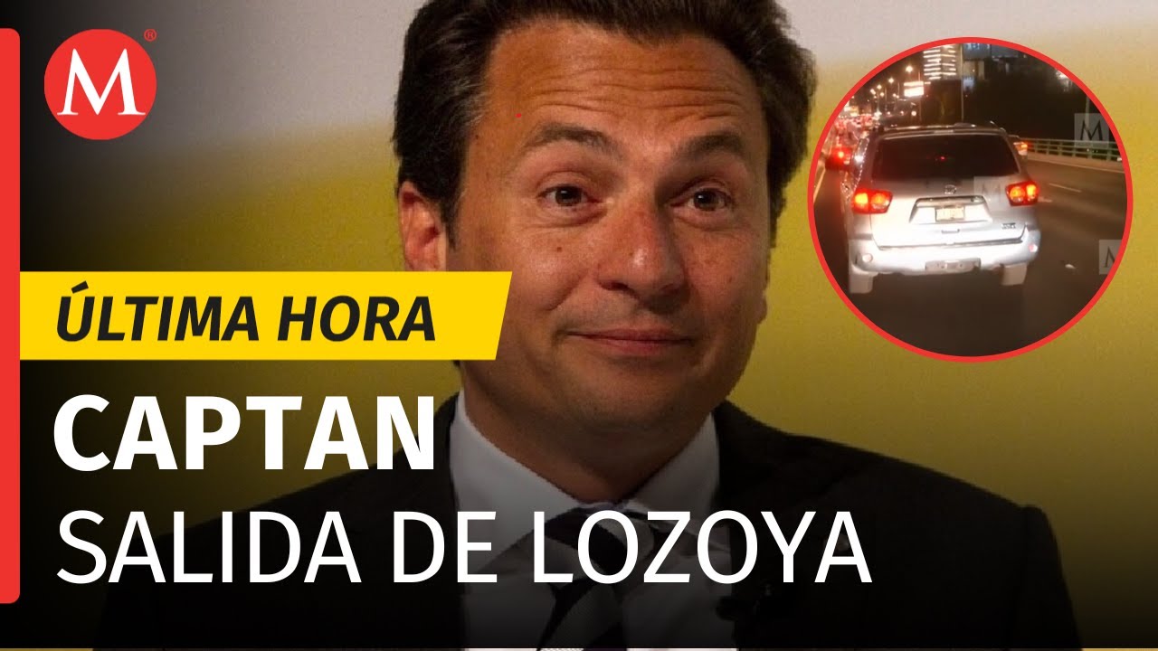 Reportan salida de Emilio Lozoya del reclusorio Norte