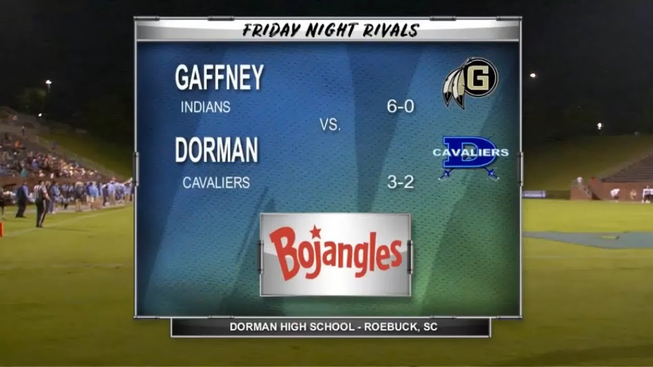 2021 | Gaffney Indians vs. Dorman Cavaliers | Friday Night Rivals