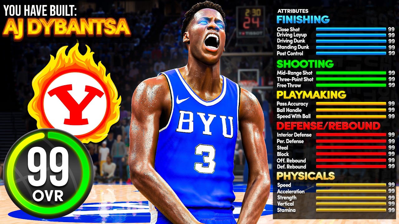 This AJ DYBANSTA Build Might Get BANNED on NBA 2K26!