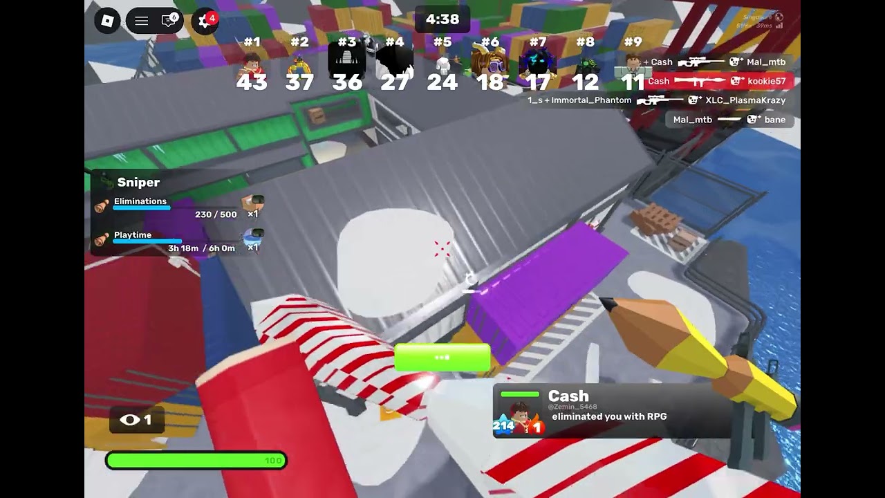 Playing free for all in rivals part 2