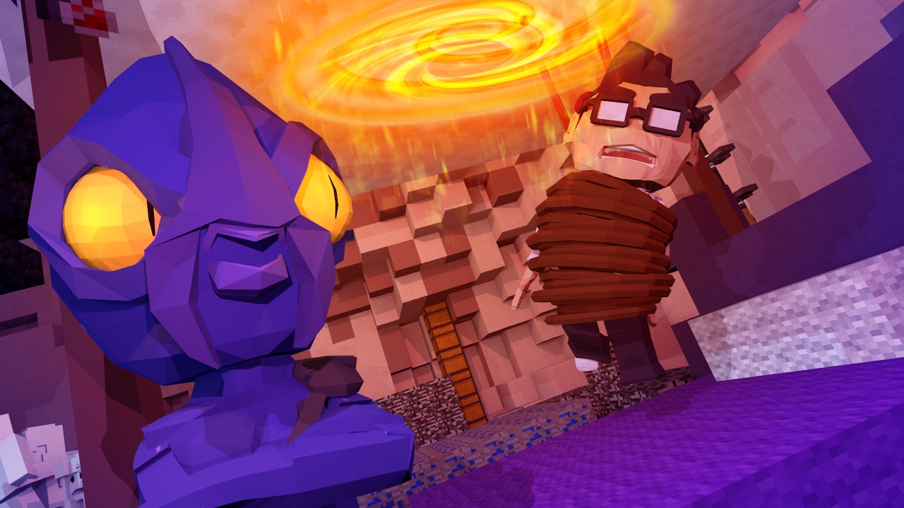 Minecraft Villains - CAPTURING INTRUDERS WITH SECRET TRAP! (Minecraft Roleplay)