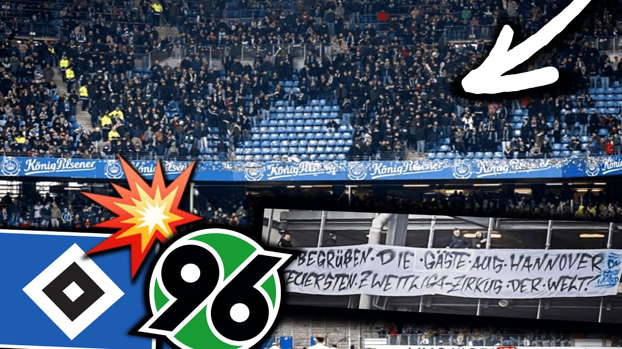 Ultras aus dem Block, Pyroshow & Zug-Randale! (Hamburg - Hannover 6:1)