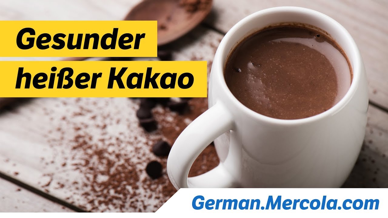 Gesunder heißer Kakao