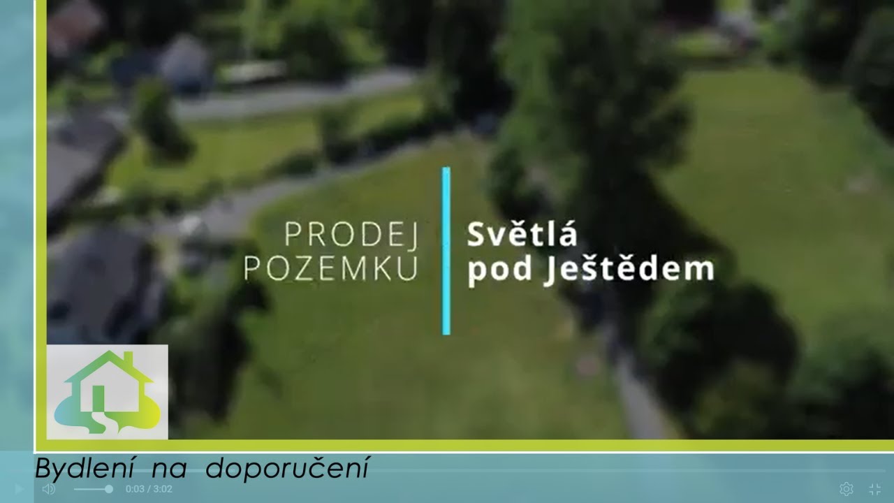 Prodej stavebního pozemku 1305 m²Světlá pod Ještědem - Hodky