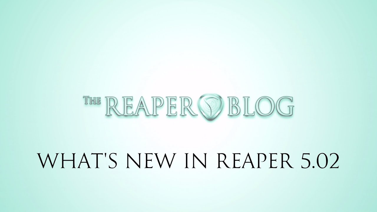 Whats New in REAPER 5.02 |  track grouping; extreme timestretch; external reascript editor