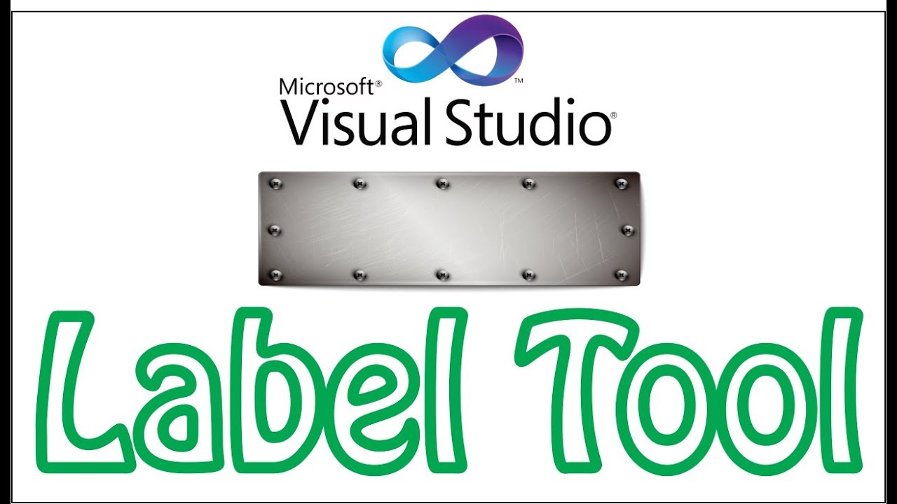 Visual studio tutorial - 4 - Label control