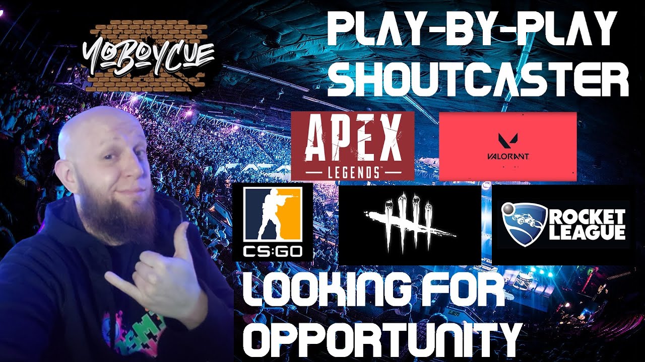 The ONLY Play-By-Play Caster you NEED! YOBOYCUE Bringin' The Passion Back To Shoutcasting!