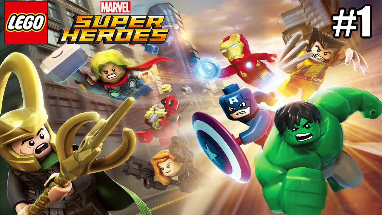LEGO MARVEL SUPERHEROES - GAMEPLAY  LIVE  ICEMAN  AND HULK #1