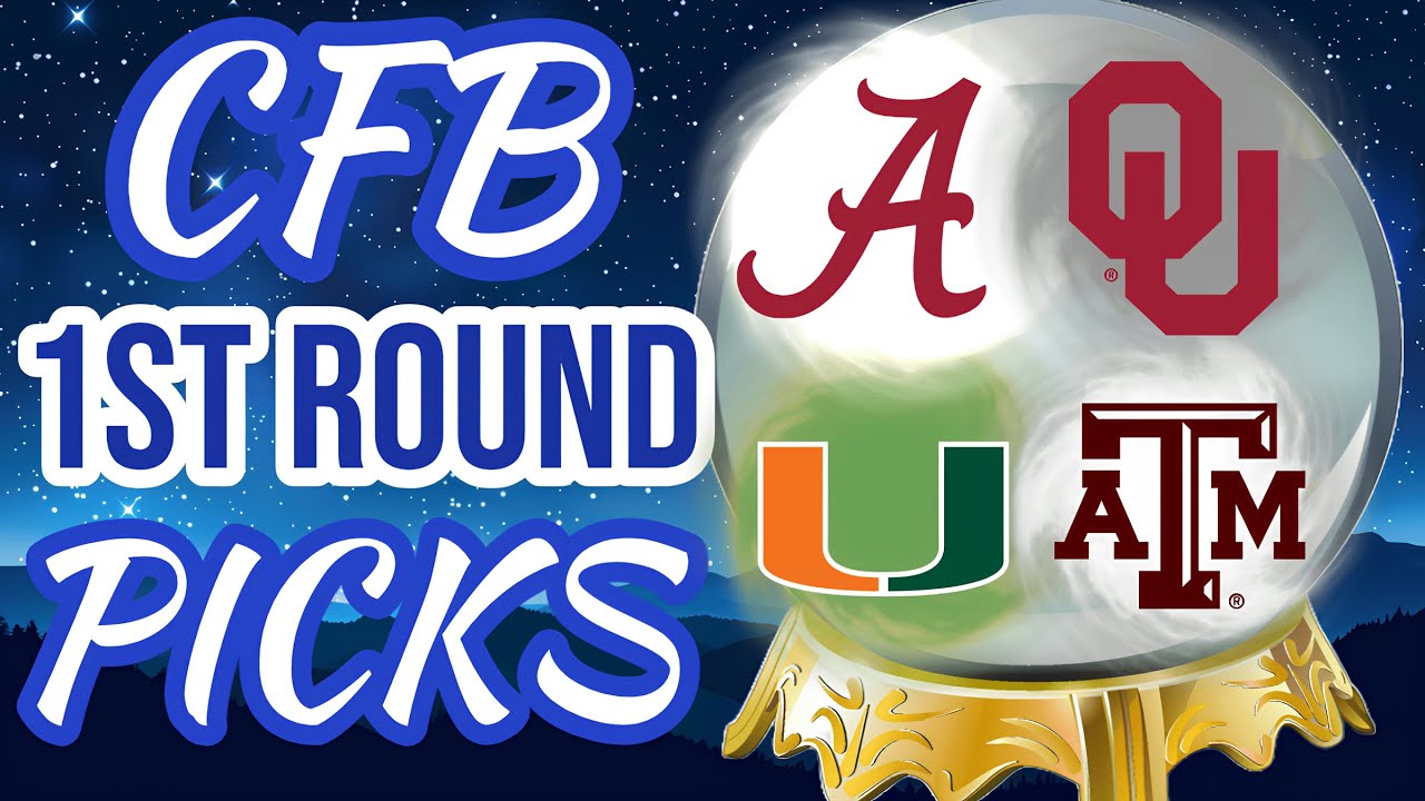 College Football Playoff *1st Round* Picks & Predictions | 2025