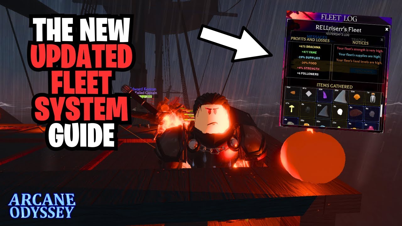 NEW Optimal Fleet System Explained - Arcane Odyssey Full Release