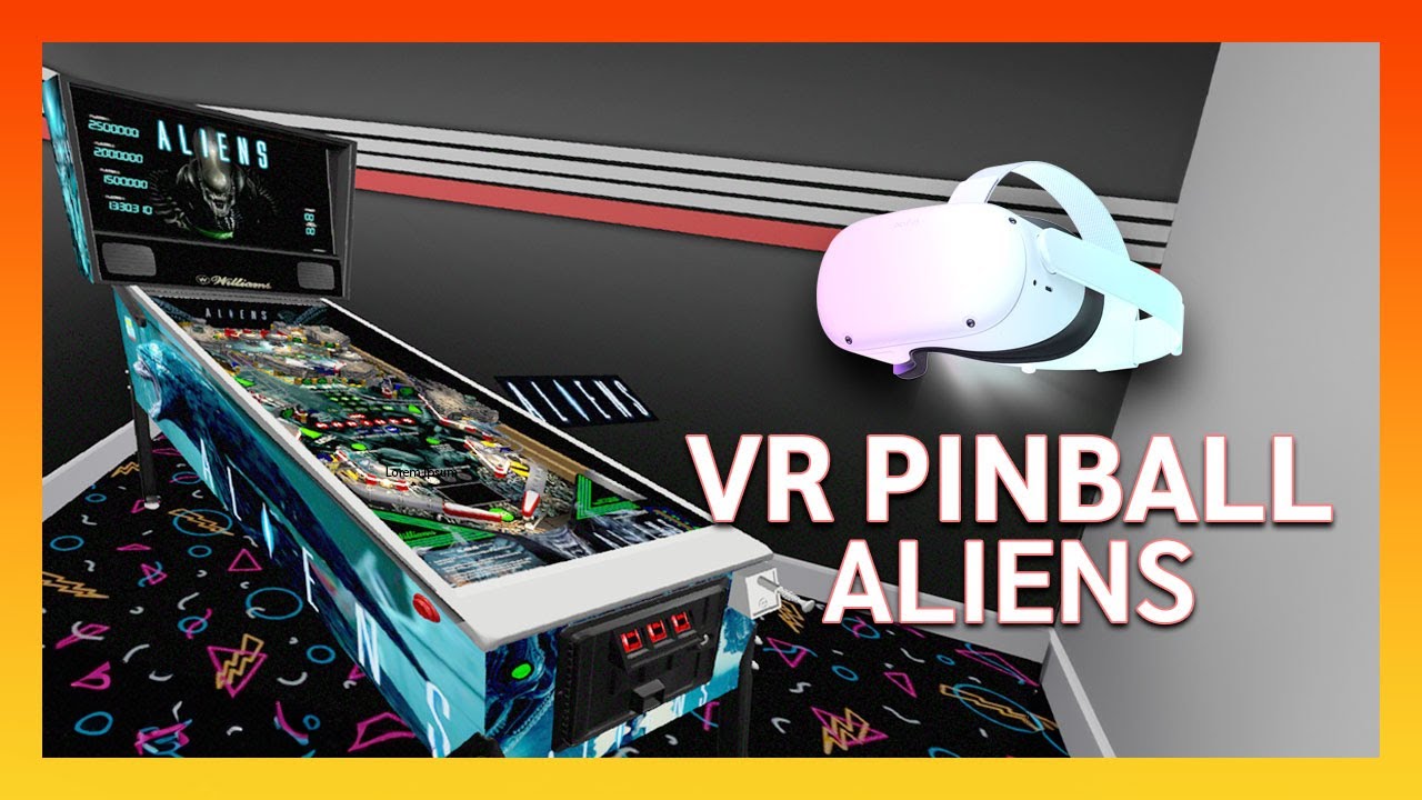 🥽🕹 VR Pinball - Aliens (Table Mod) in Visual Pinball X VR