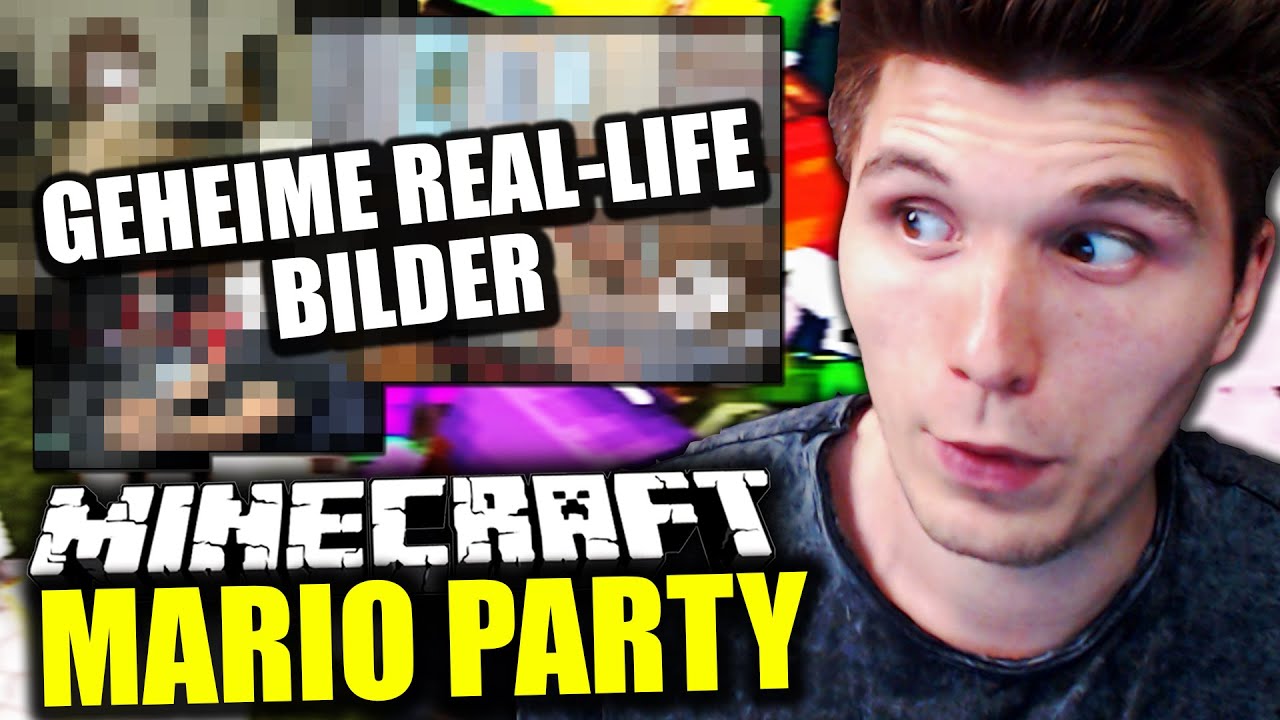 GEHEIME GLP REALLIFE FOTOS! & MEIN NEUER BART! ✪ Minecraft Mario Party mit GermanLetsPlay