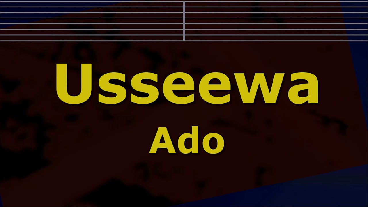 Karaoke♬ Usseewa - Ado 【No Guide Melody】 Instrumental