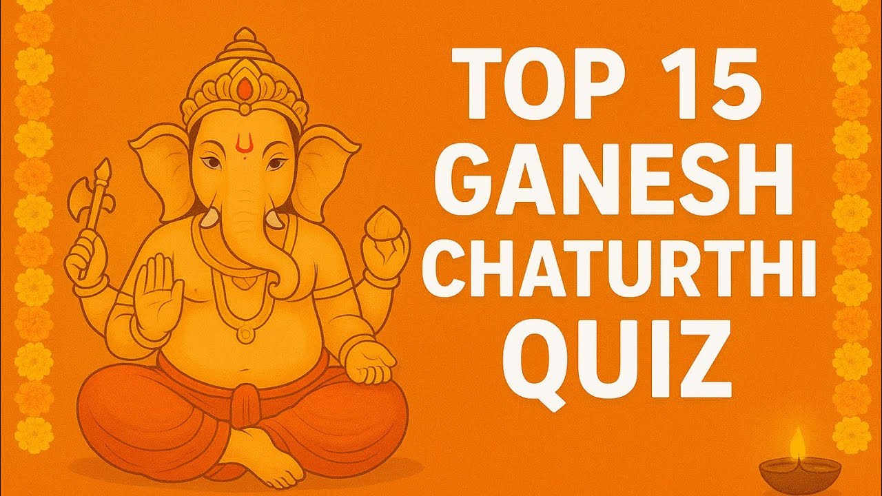 Lord Ganesha Quiz | Ganesh Chaturthi Quiz 2025 | Top 15 Ganesh Chaturthi GK questions and answers 