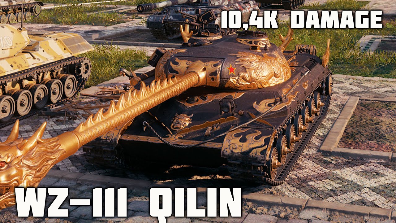 WZ-111 Qilin WoT – 3Kills, 10,4K Damage