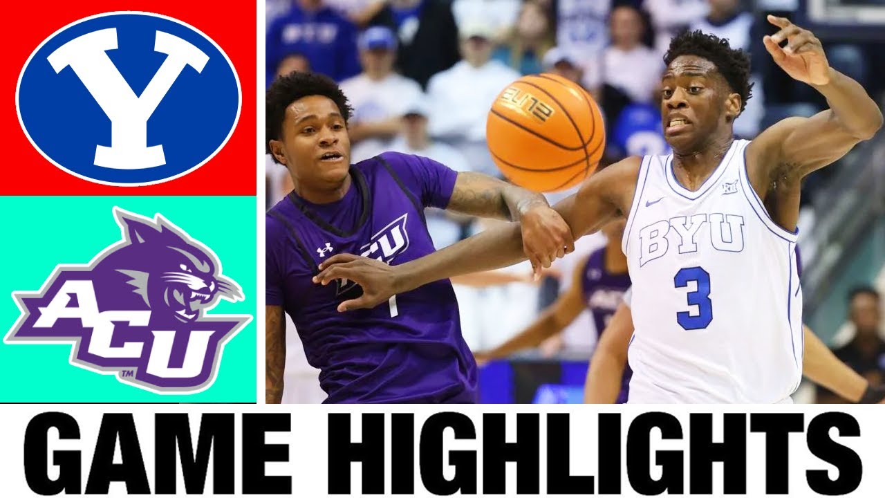 #10 BYU vs Abilene Christian Highlights | Men's Basketball | College Basketball 2025