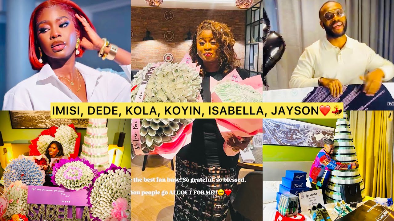 IMISI, DEDE, KOLA, KOYIN GIFTED LOTS OF MONEY & IPHONE 17 PRO MAX❤️ BBNAIJA SEASON 10 BBNAIJA 