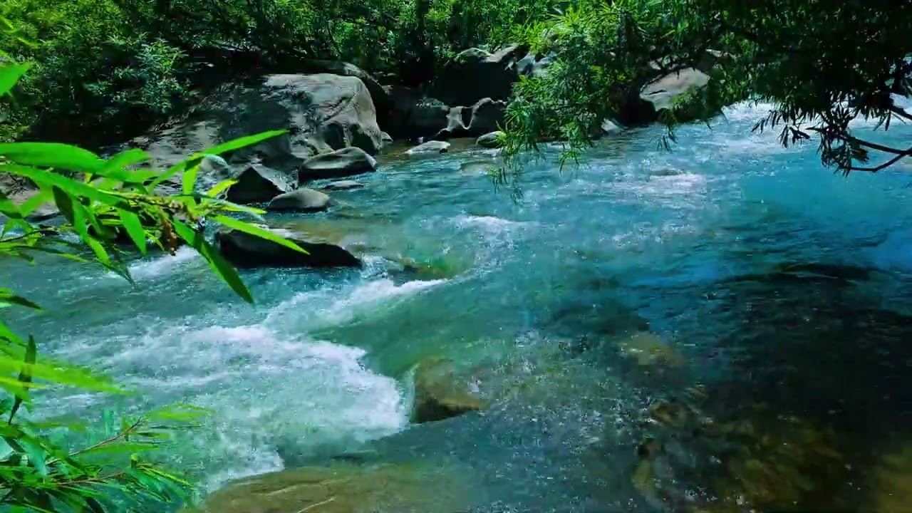 River Sounds And Natural Sounds For Deep Sleep, Stress Relief, Meditation & Calm #042