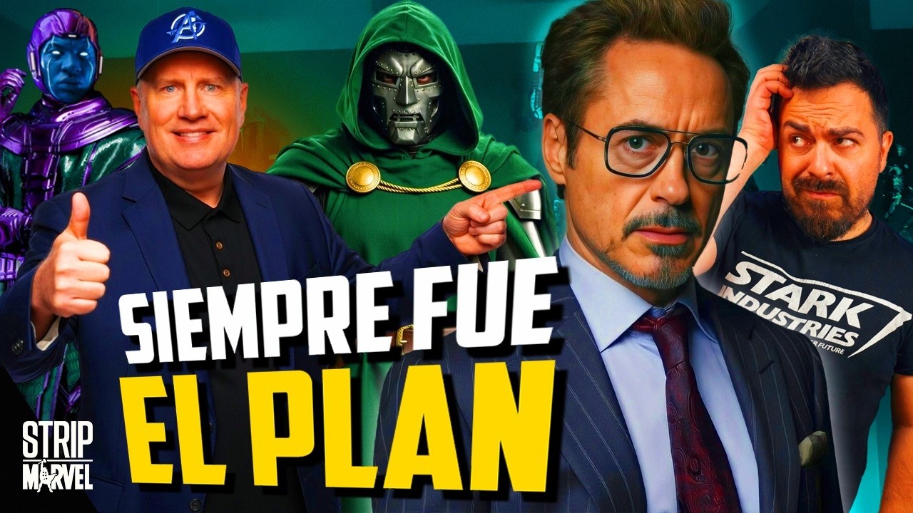 ¡NO TE LO VAS A CREER! El PLAN de DOCTOR DOOM con ROBERT DOWNEY Jr... ¡Desde ENDGAME!