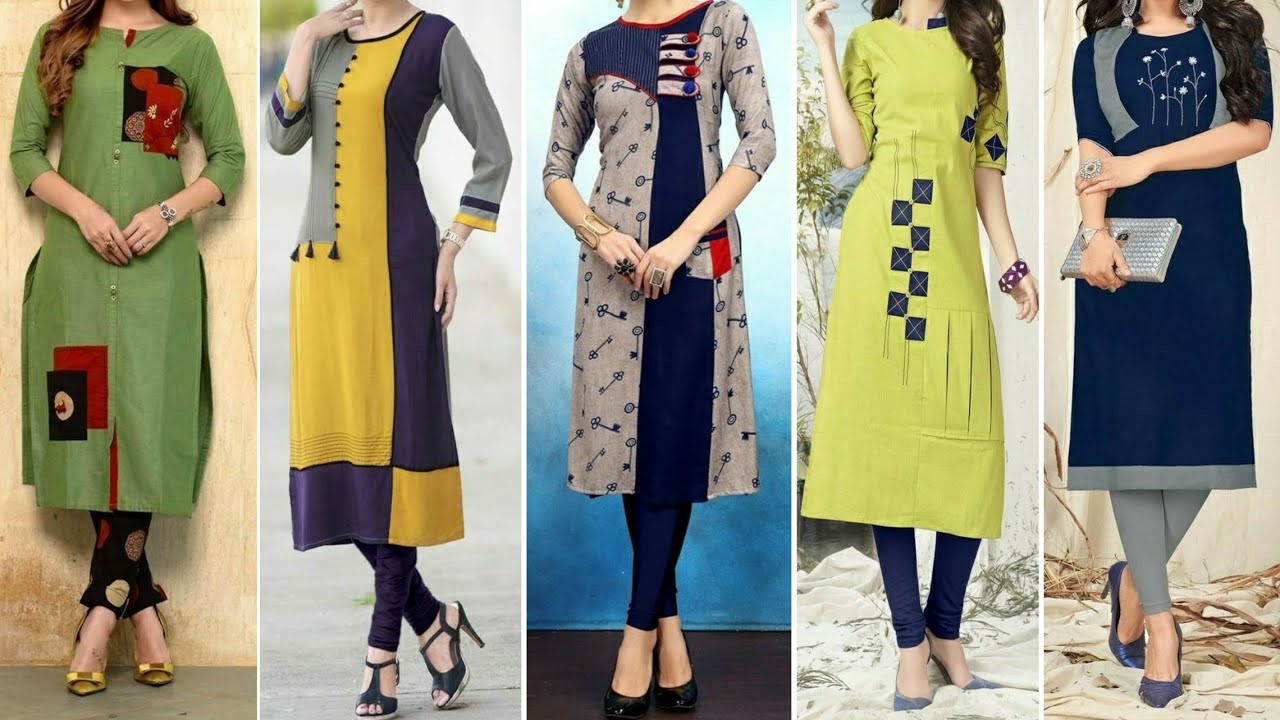 Latest designer kurti for girl 2019 || latest design collection
