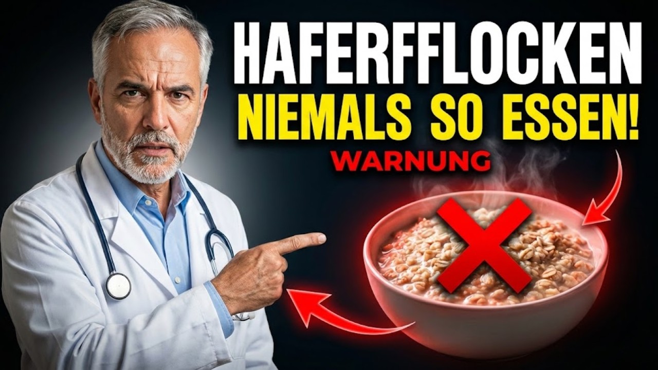 Warum Sie Haferflocken NIEMALS so essen dürfen! (Warnung)