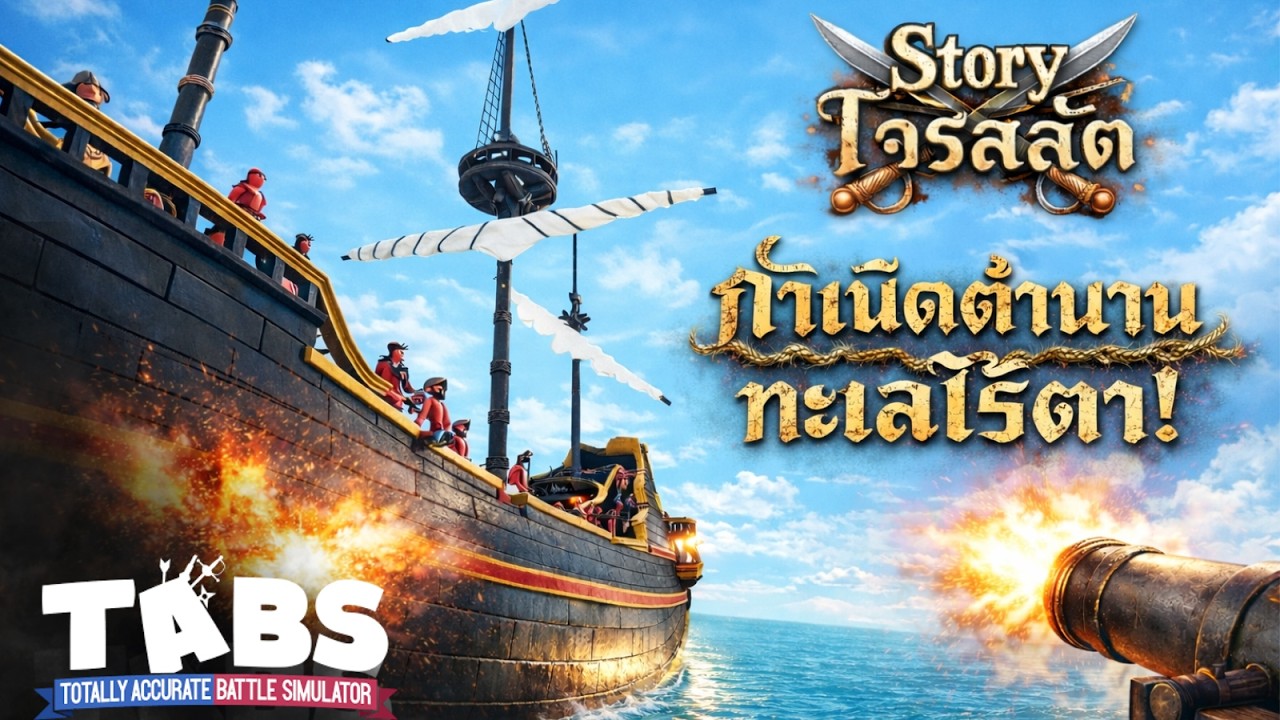 ทะเลไร้ตา (Sea Without an Eye) Totally Accurate Battle Simulator
