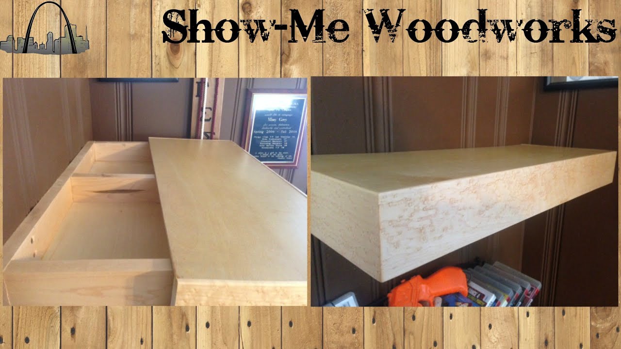Hidden Compartment Wall Shelf