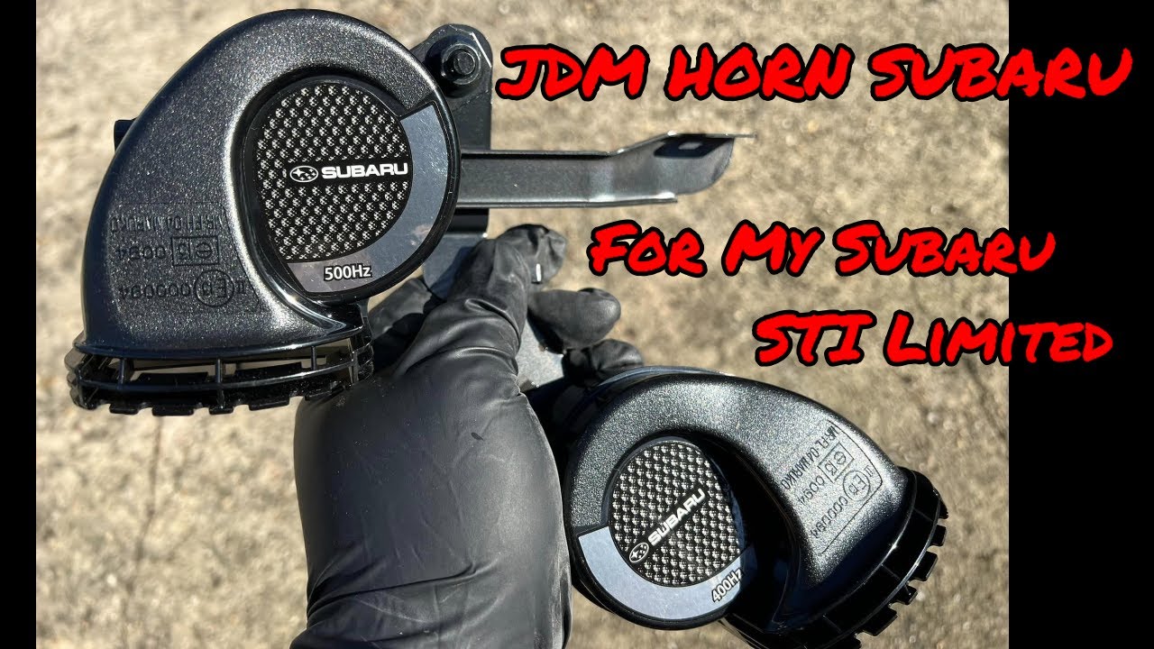 JDM Subaru Horn From Japan For My Subaru STI Limited