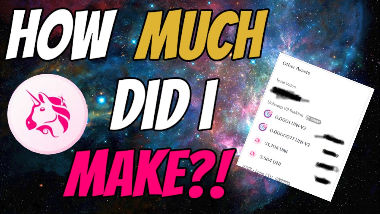 How Much Money Did I Make Farming $Uni Token?!