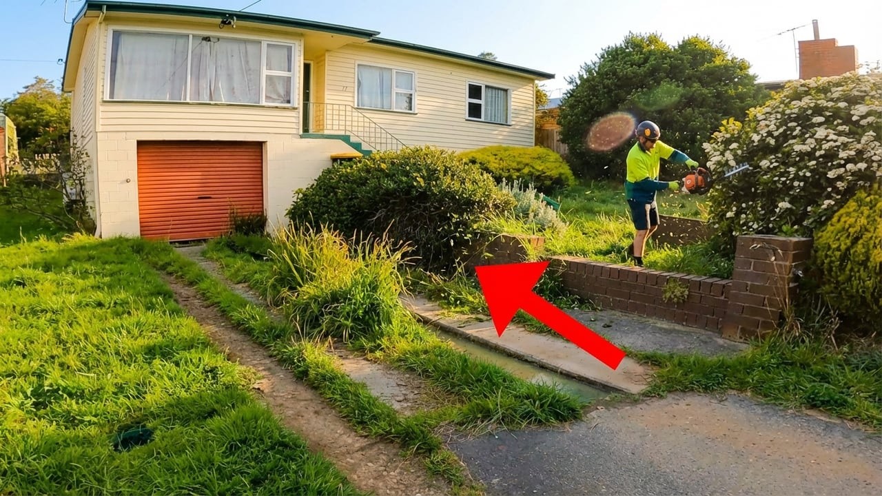 Rubbish, Bricks & Overgrown Mess | Full Garden Overhaul for Inspection Day