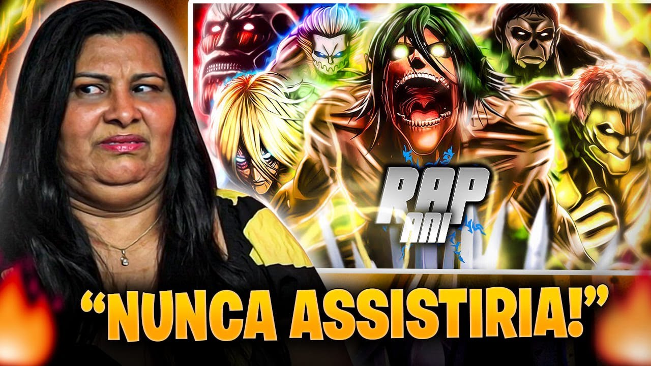 Falou TUDO que PENSA! 😱 -  Rap dos 9 Tit&atilde;s Primordiais | Anirap