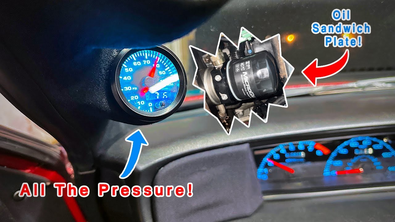 Installing An Oil Pressure Gauge In Project Prelude!