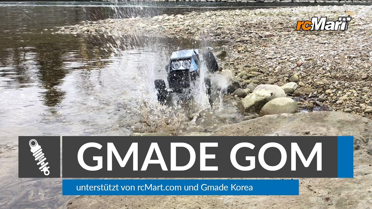 🚨 Gmade GR01 GOM Rock Racer - First run :)