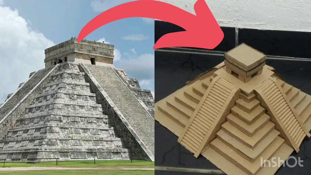 Diy Como fazer uma pirâmide de papelão?