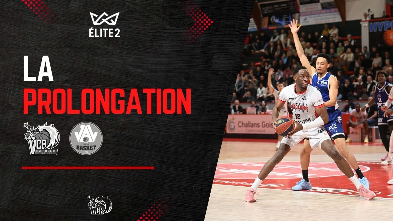 ⚡ELITE 2⚡ Prolongation VCB face à Vichy #TeamVCB #VCBFamily 🔴⚪#Elite2 #LNB
