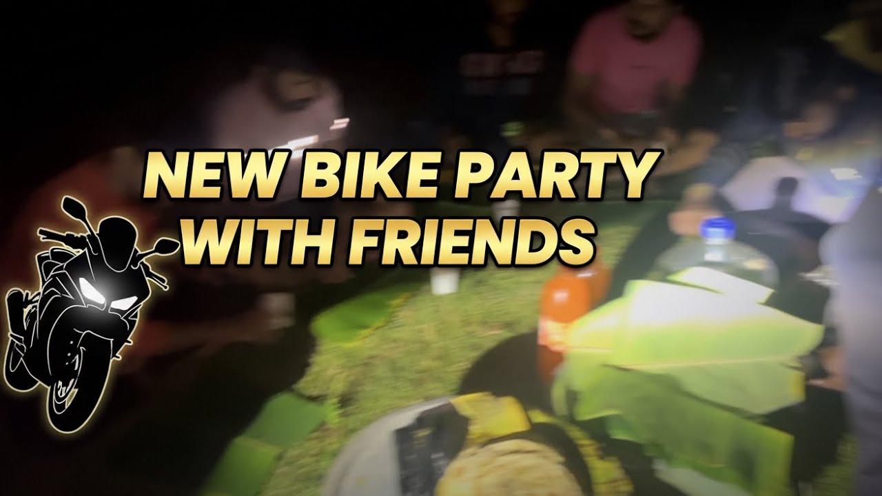 New bike party with friends ❤️❤️
