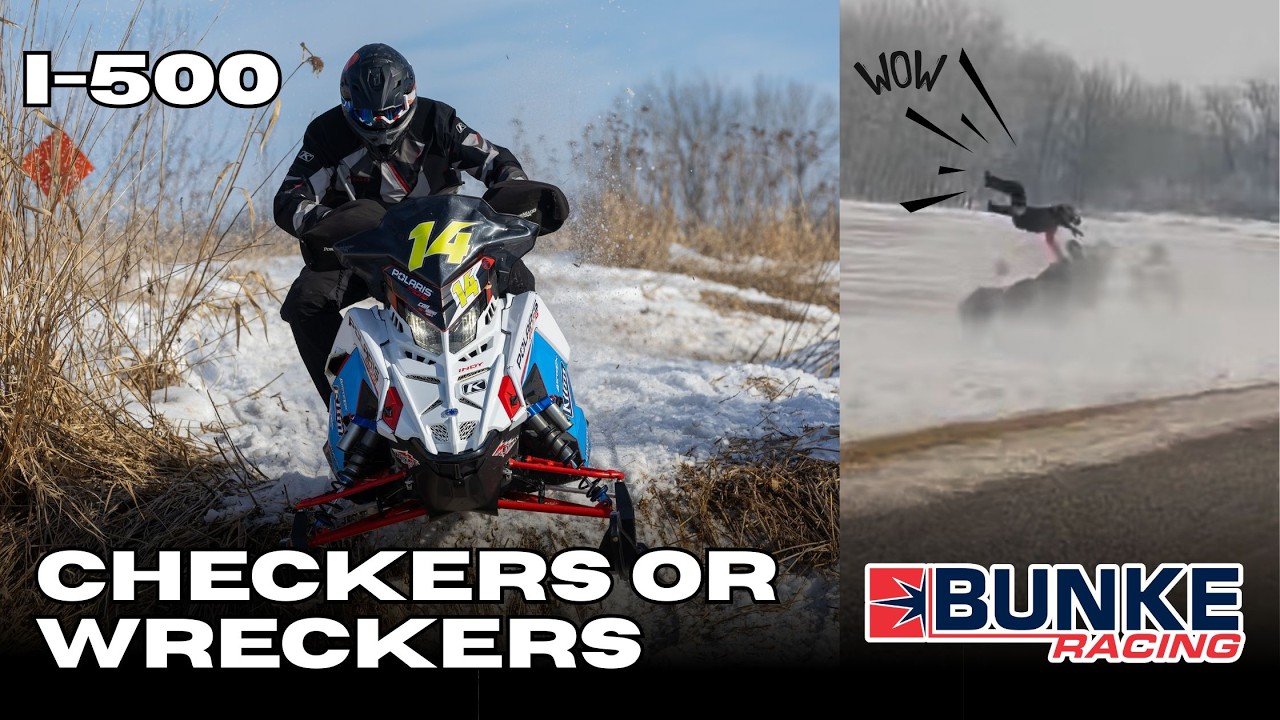 Checkers or Wreckers for Bunke Racing at the I-500