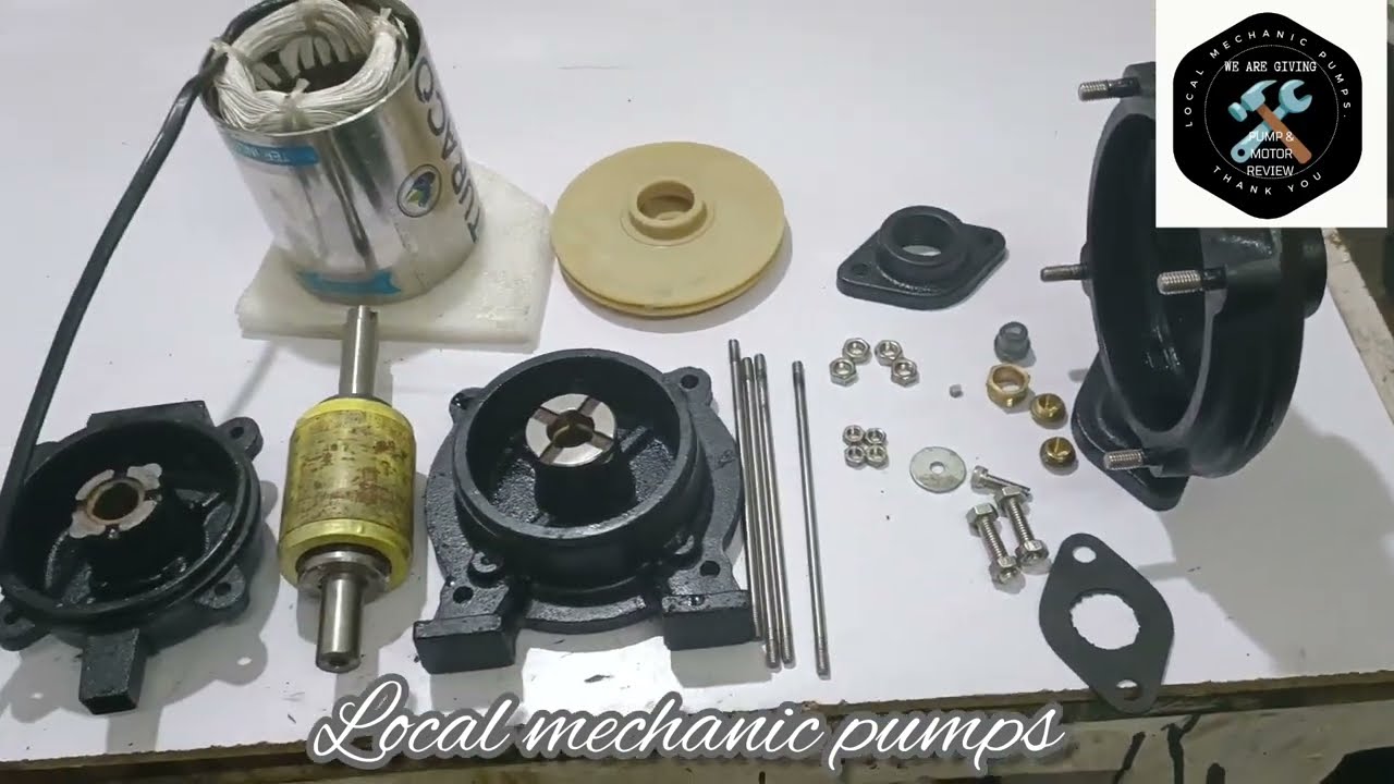 How to assembly 0.5 hp open well submersible pump?