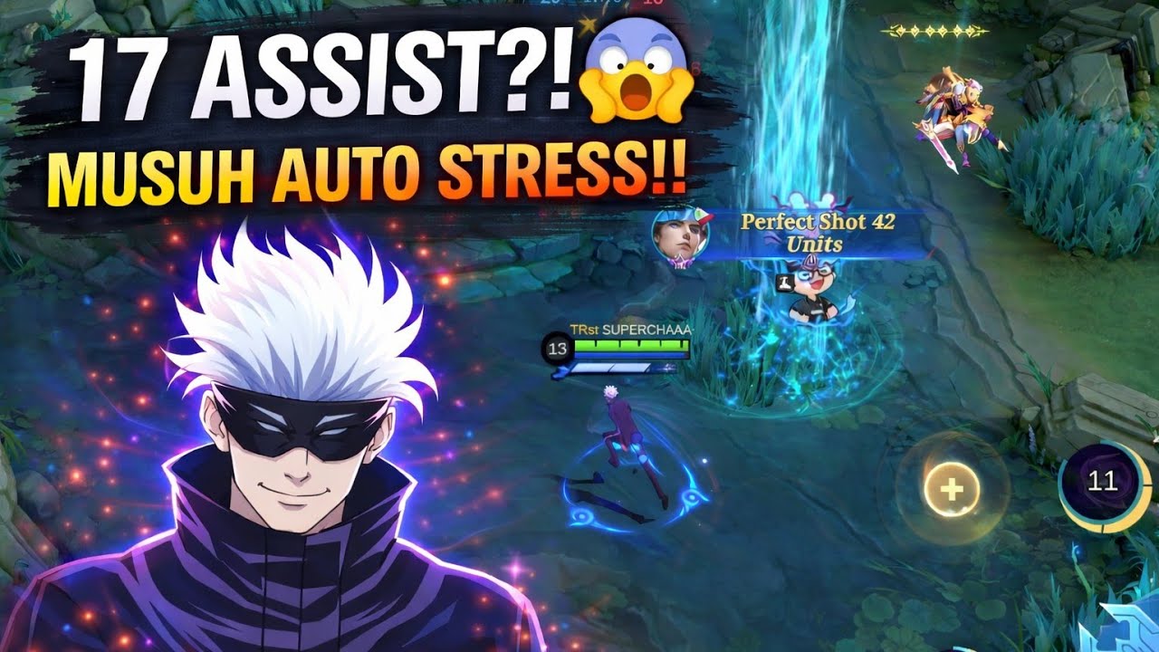 XAVIER TERLARANG!! 😱 17 ASSIST BIKIN MUSUH GA BISA MAIN | BEST BUILD & EMBLEM XAVIER 