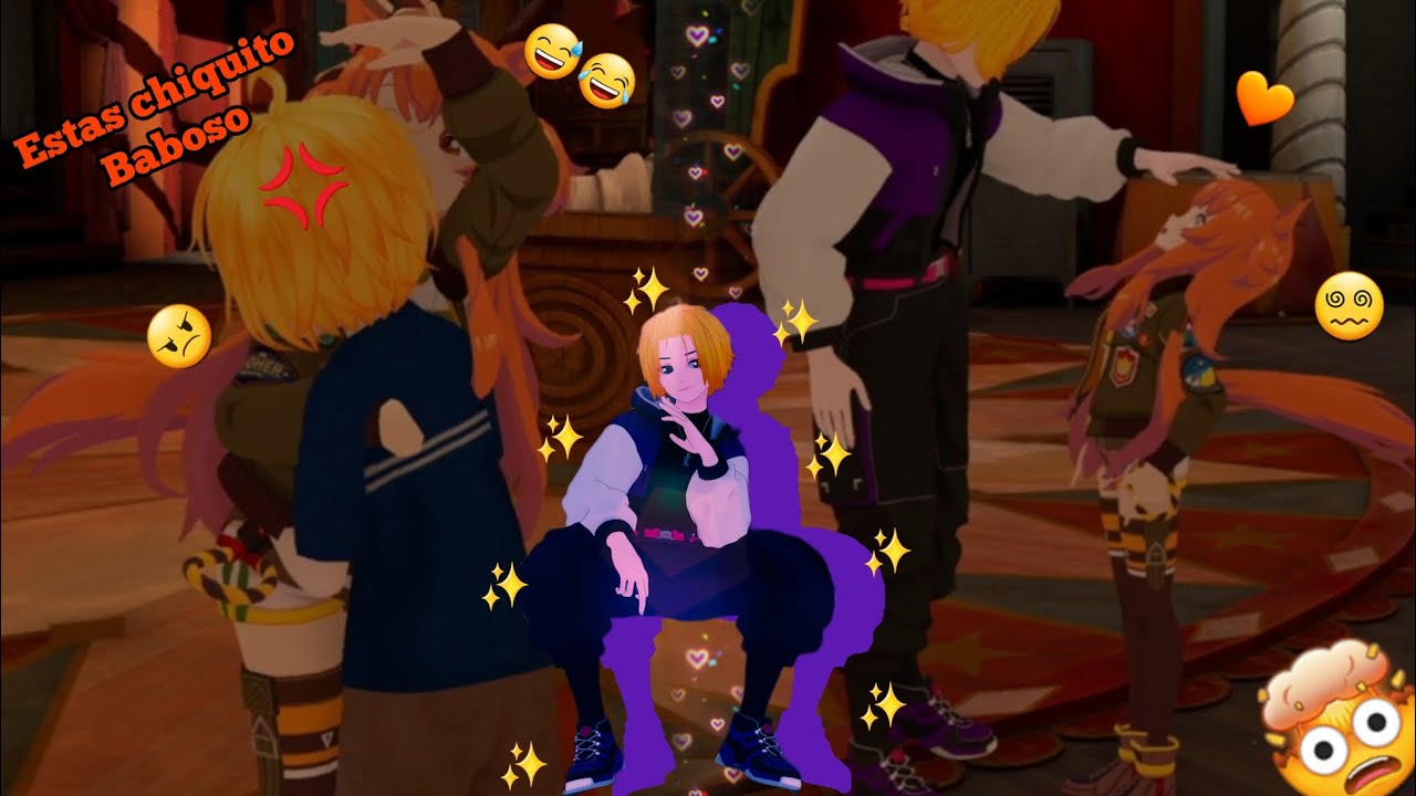 🧡Kira🧡 conoce al Millyo 😍GUAPO😍 HOTBANDO #vrchat #vtuber #vtuberlatinoamerica 
