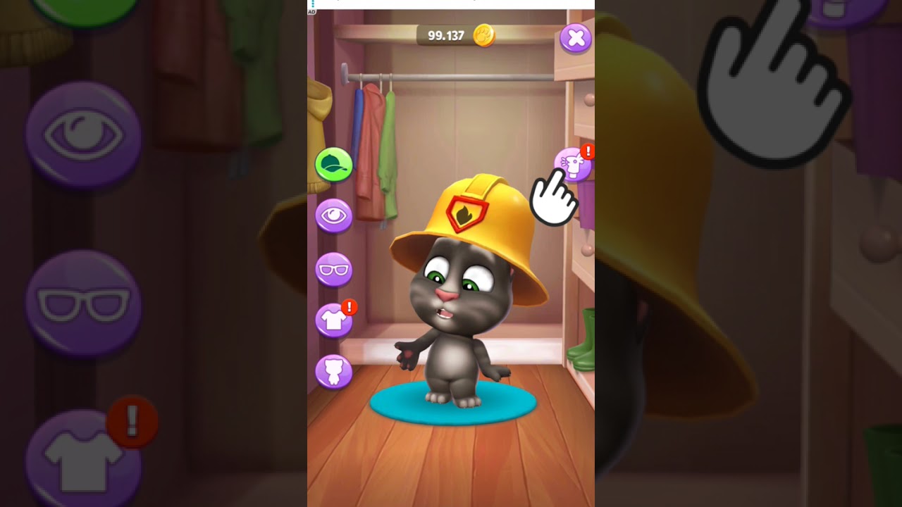 O ZI DIN VIAȚA LUI MY TALKING TOM 2! 💓💓💓💓🧬🧬🧬🧬