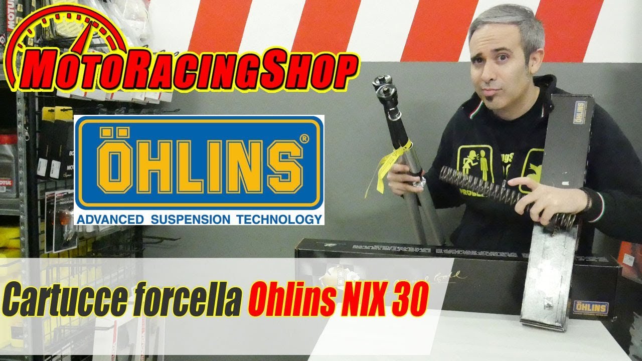 Migliora le sospensioni della tua moto: cartucce forcella Ohlins NIX30