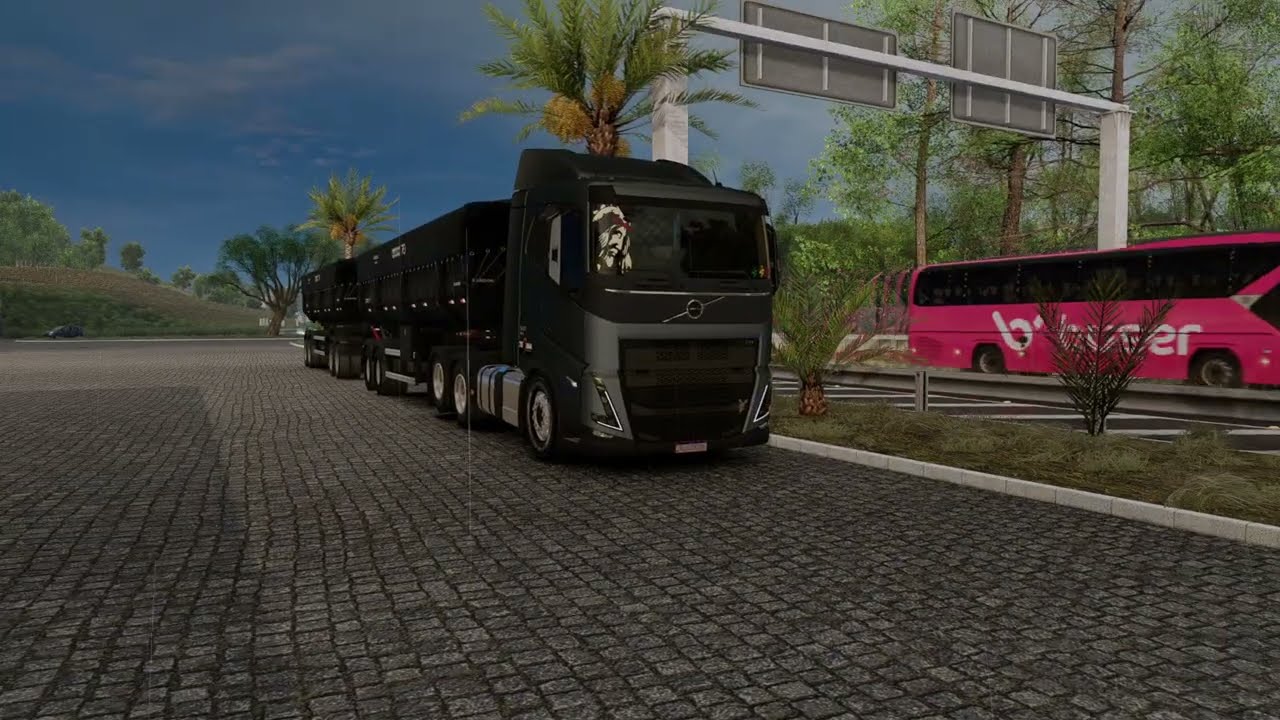 Fazendo Carregamento na fazenda do seu Zé no Euro Truck Simulator 2