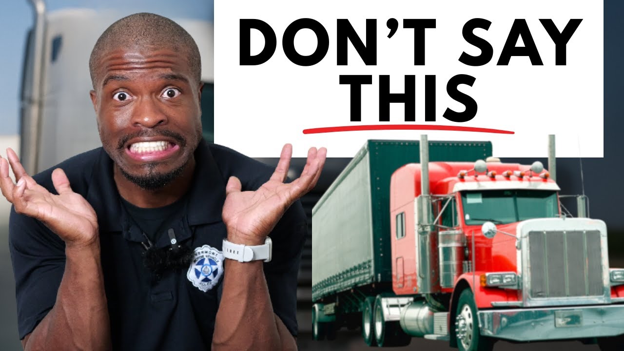 The #1 Thing Truckers Say That Makes a DOT Inspection Worse