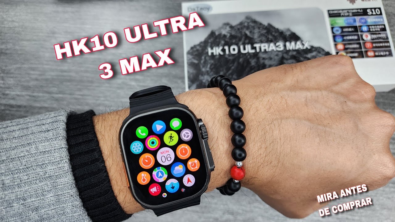 NUEVO HK10 ULTRA 3 MAX - CONOCELO BIEN 🧐