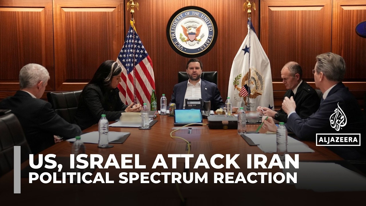 How have US politicians reacted to the attack on Iran?