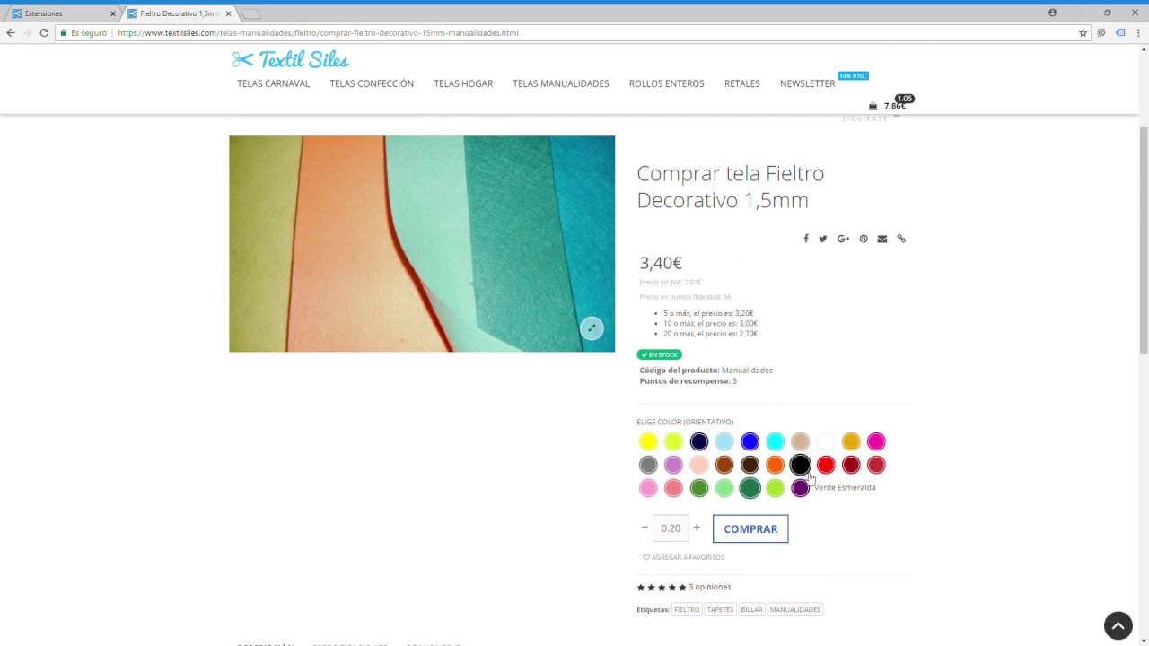 Tienda de Telas - C&oacute;mo Comprar Telas Online - Textil Siles