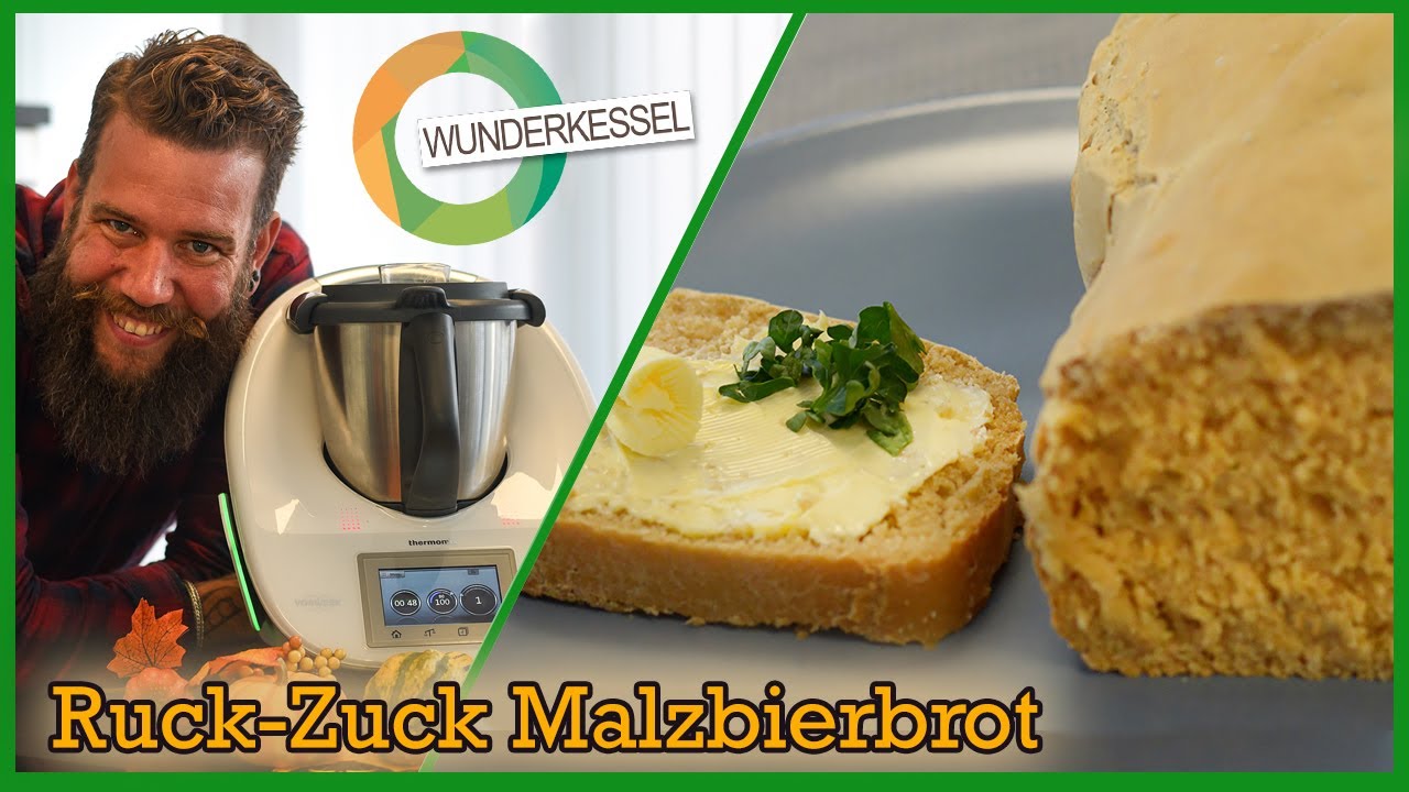 Das einfachste Malzbierbrot der Welt - Thermomix Rezepte aus dem Wunderkessel
