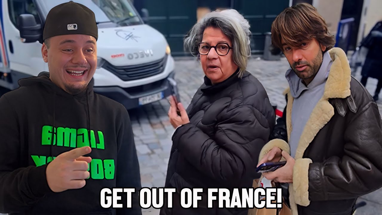 Trolling Angry French people in Paris !